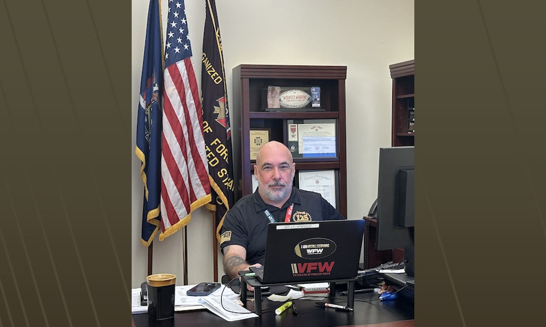 VFW Accredited Service Officer Colin Anderson