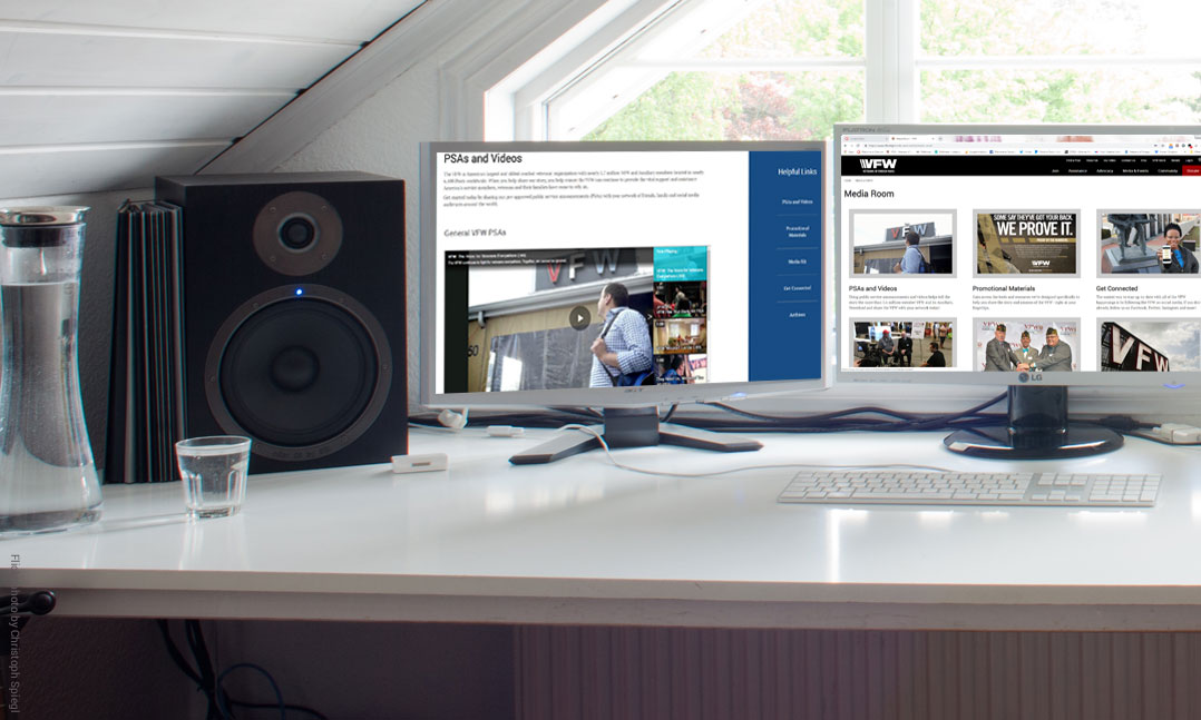 VFW Media Room