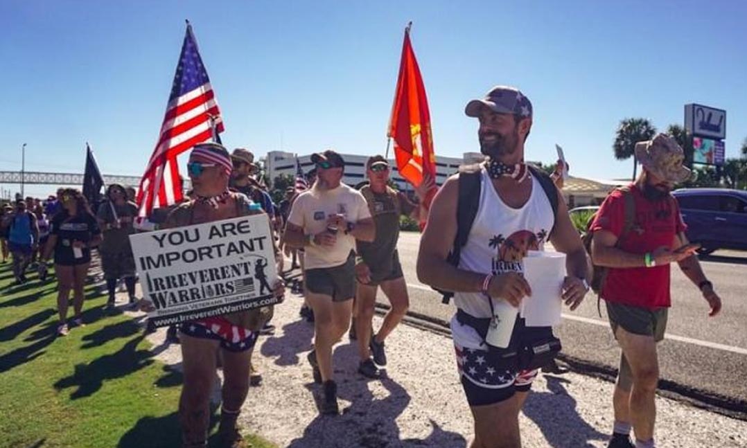 VFW Irreverent Warriors Silkies Hike