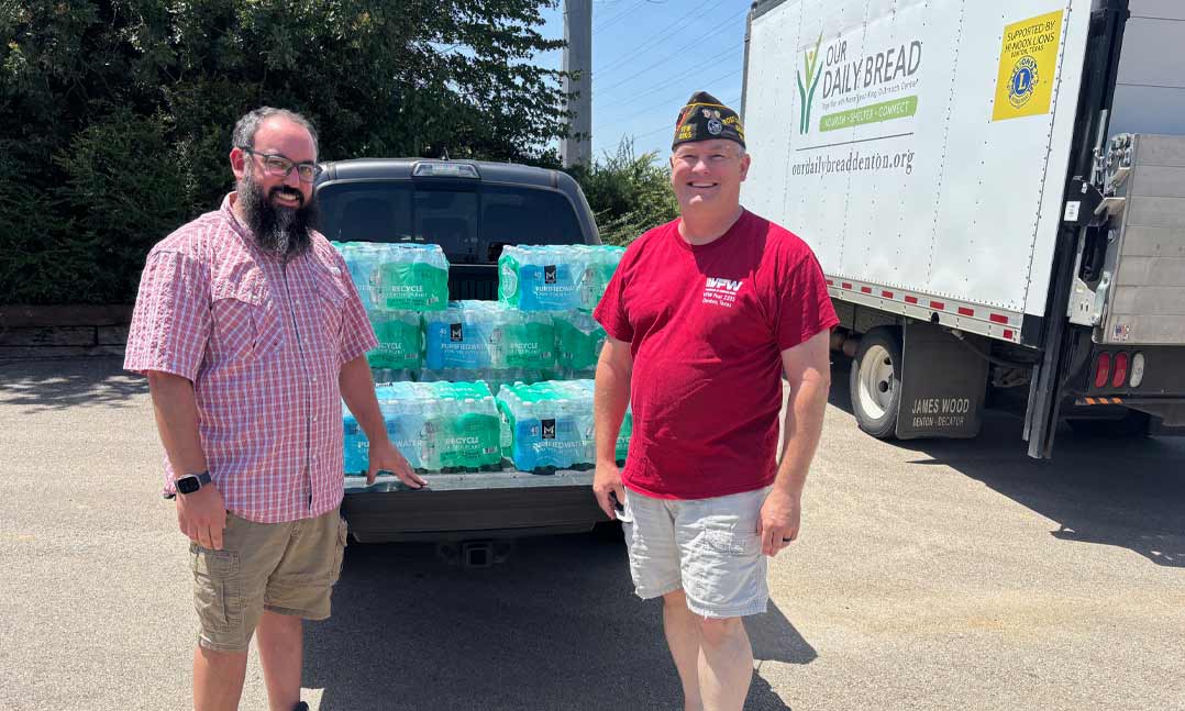VFW Post helps the community with donations